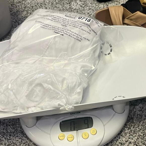 BELLA DAHL Long Sleeve Pullover Tunic In White Women’s M, Elevated Basic Capsule - Picture 11 of 11